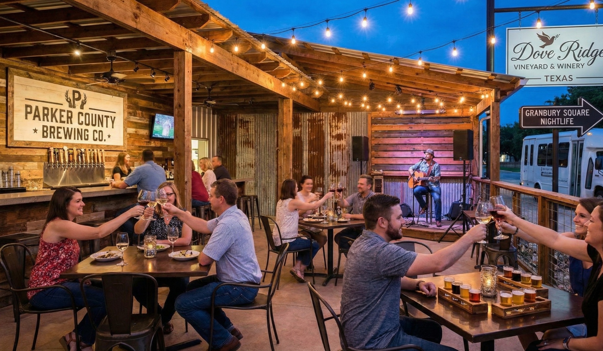 Local Wineries, Breweries & Nightlife Entertainment
