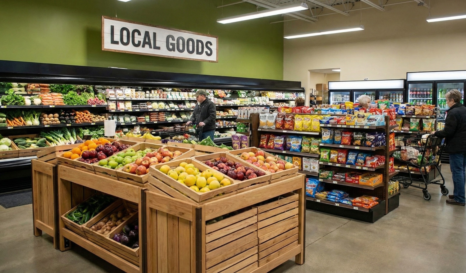 Grocery Stores, Markets & Convenience Shops Nearby