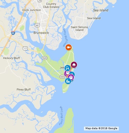 Shopping, Grocery and Convenience Stores - An Interactive Google Map