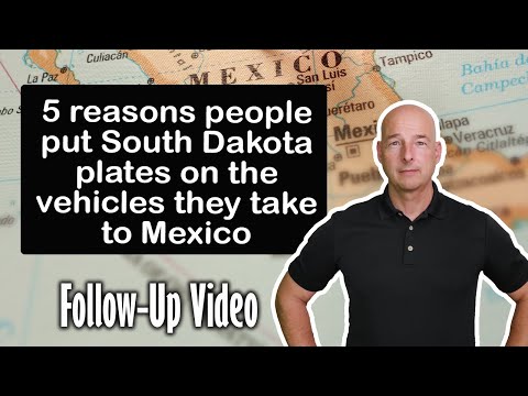 Why are there so many South Dakota license plates?