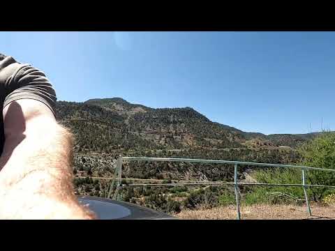 Driving Through the Salt River Canyon