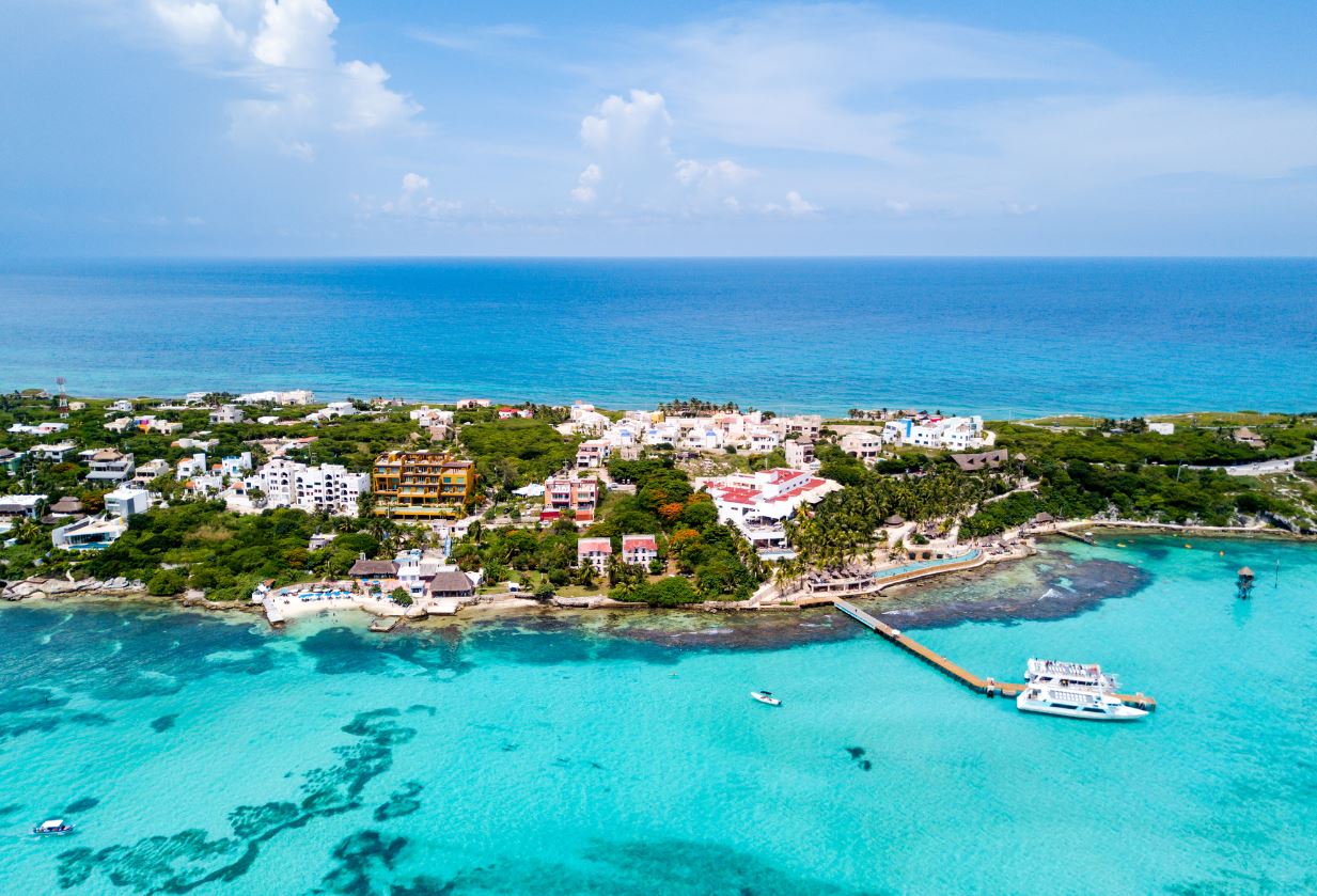 Take a day trip to Isla Mujeres