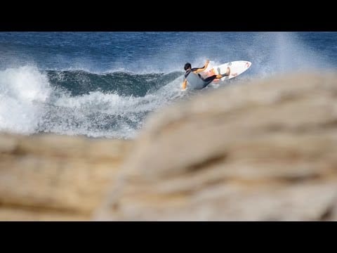 Surfing Ericeira: Ribeira d'Ilhas, Coxos, Cave, Pedra Branca, Algodio | With aerial drone shots - YouTube