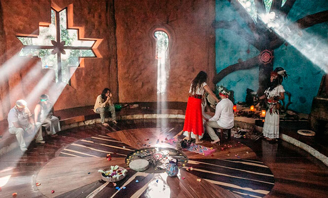 Experience an ancient Mayan Ceremony