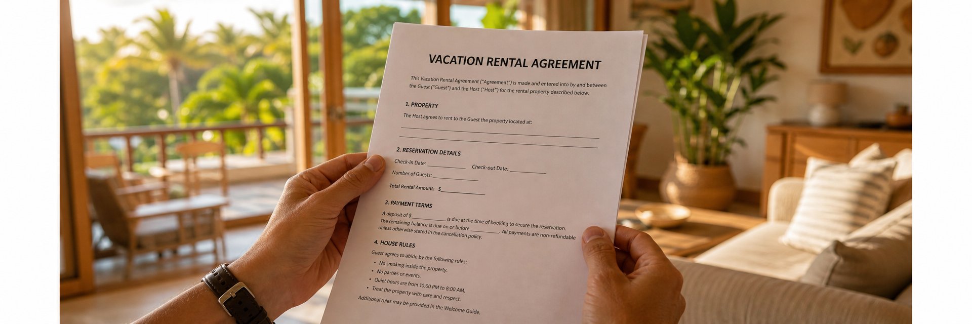 Vacation Rental Guest Agreement Template (2026)