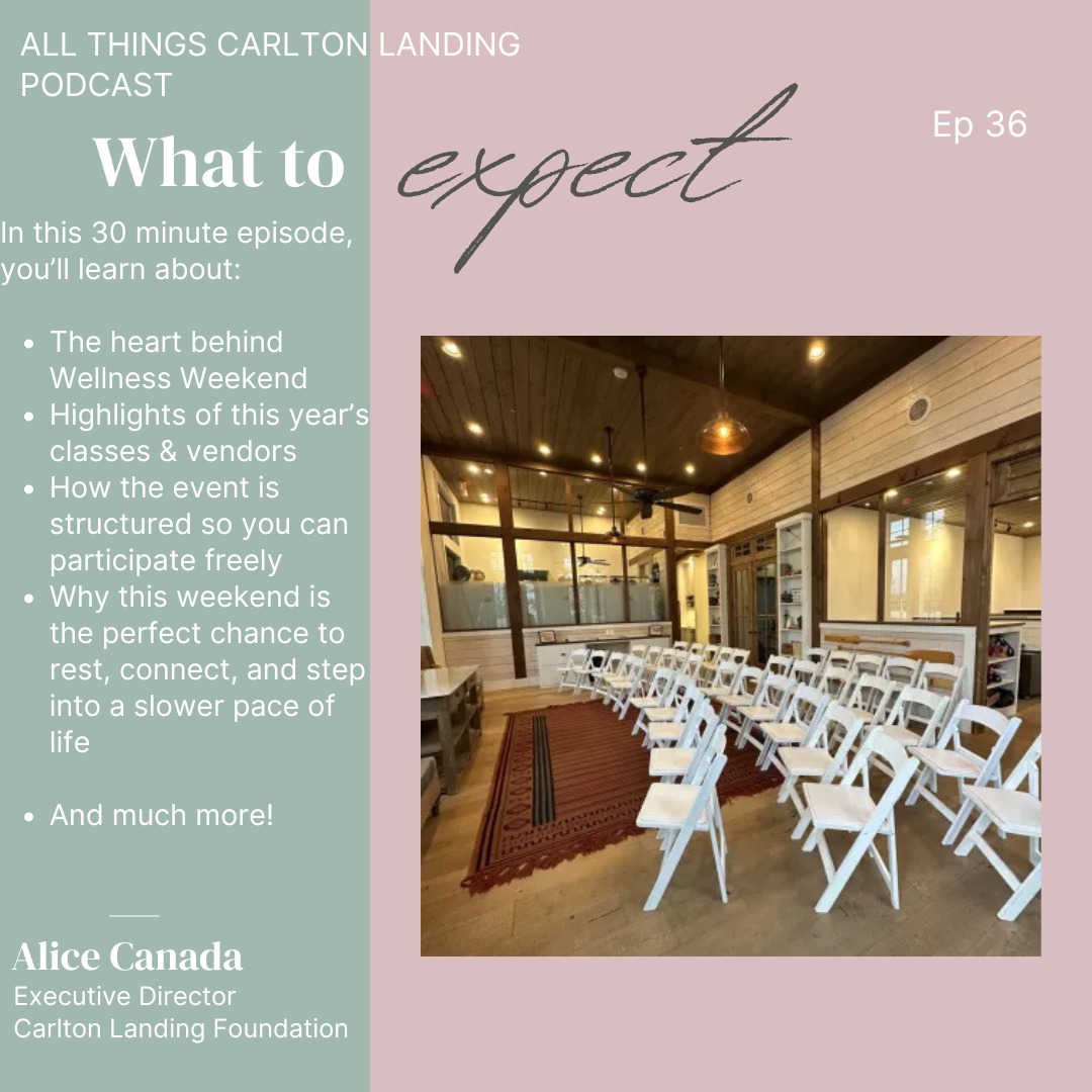 Wellness Weekend at Carlton Landing