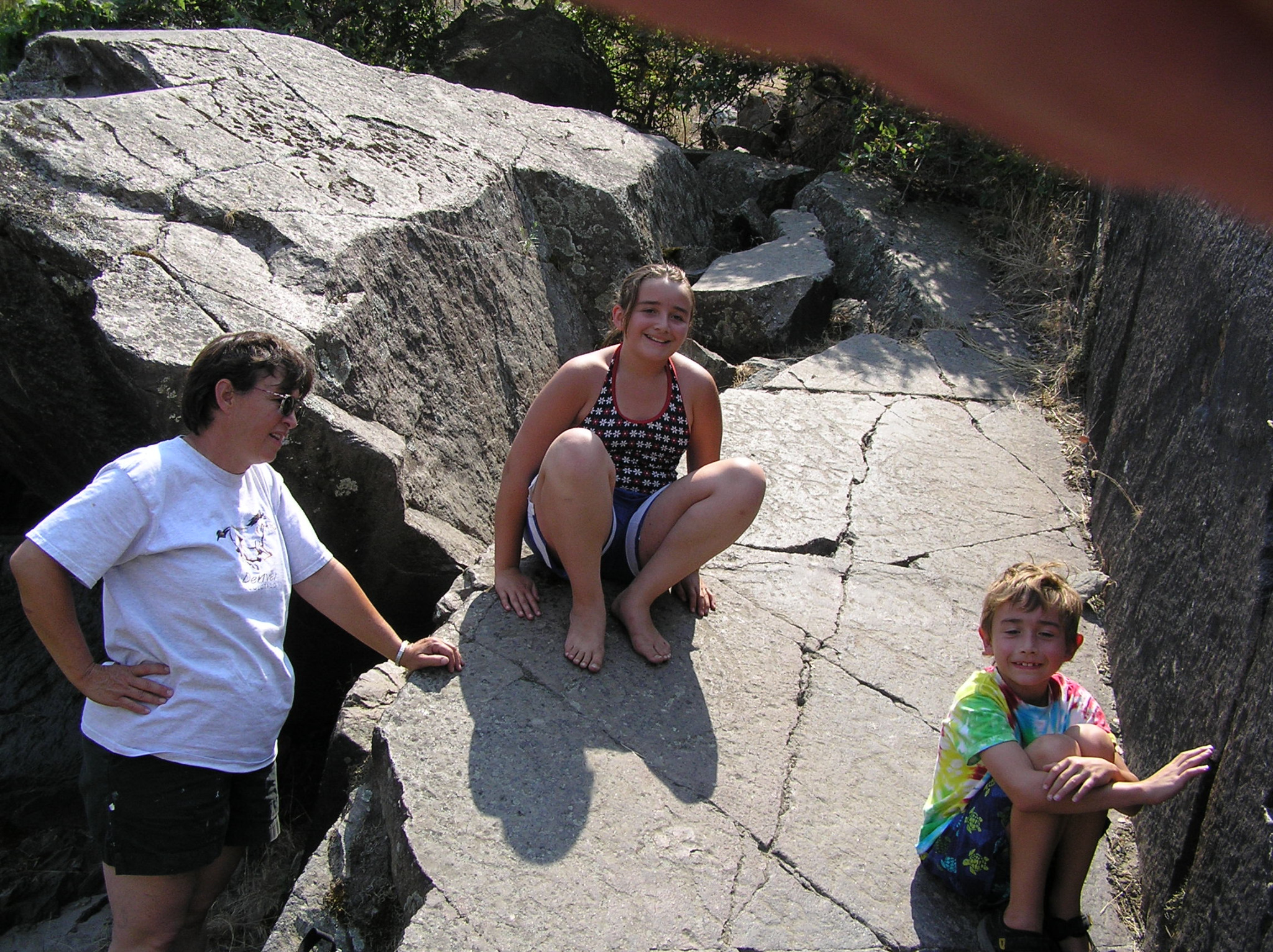 Petroglyphs near Clarkston, WA