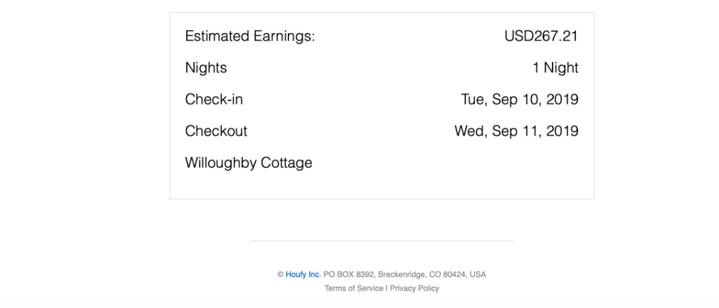 Inquiry process at Houfy