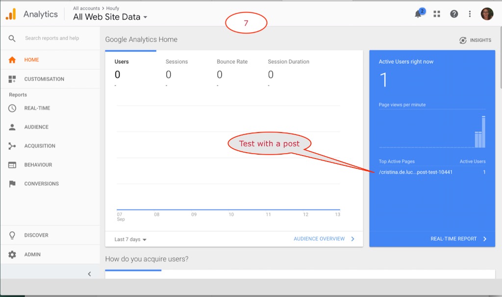 Get started with Google Analytics for your Houfy account including your listing