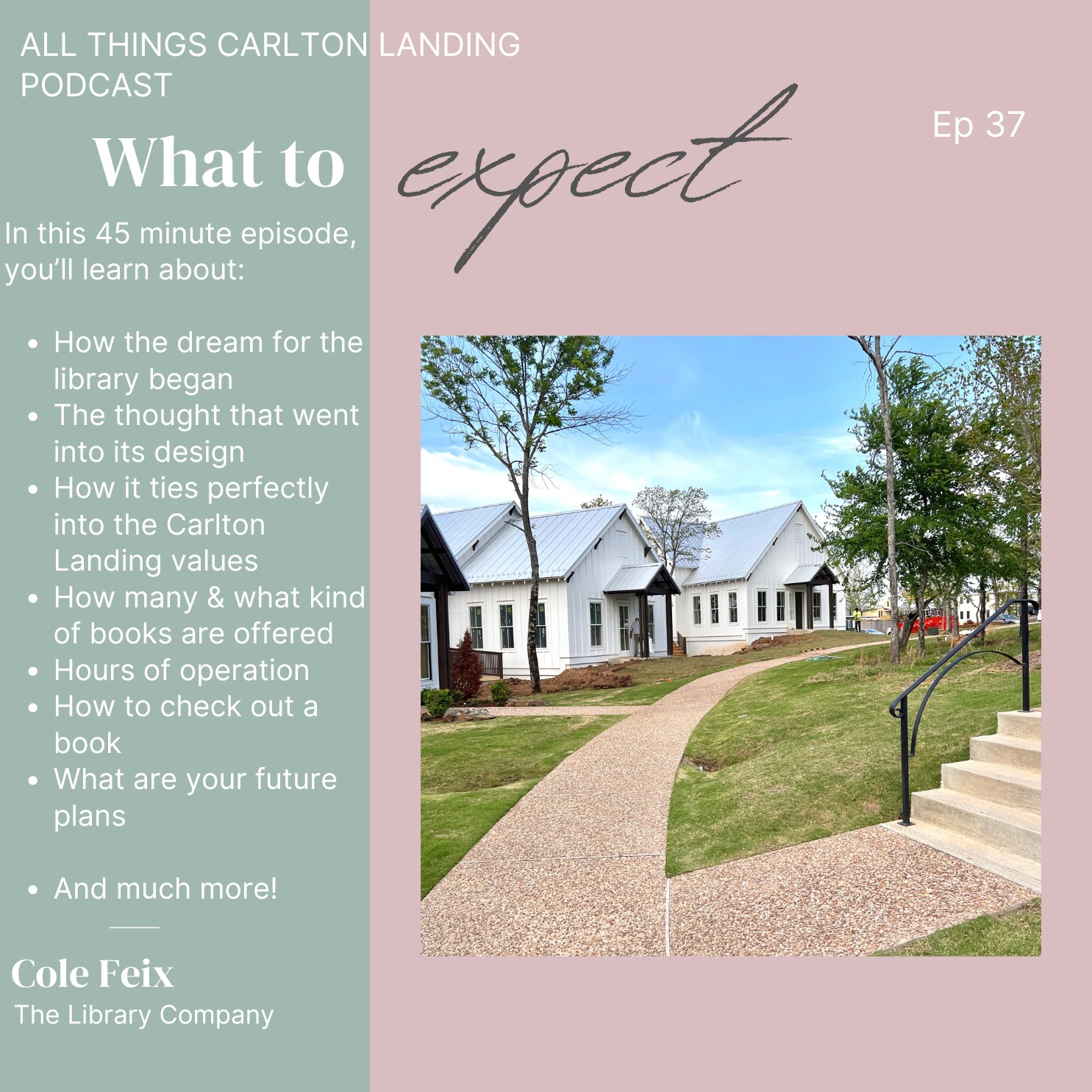 Inside the Library at Carlton Landing