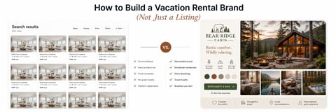 How to Build a Vacation Rental Brand (Not Just a Listing)