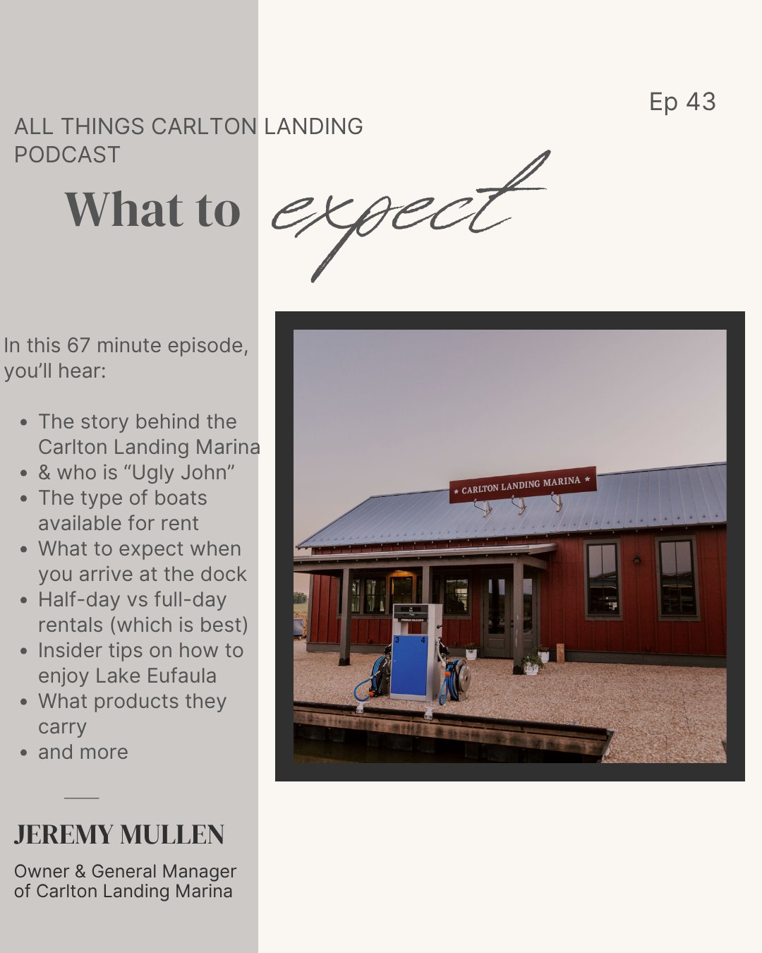 Carlton Landing Marina 101
