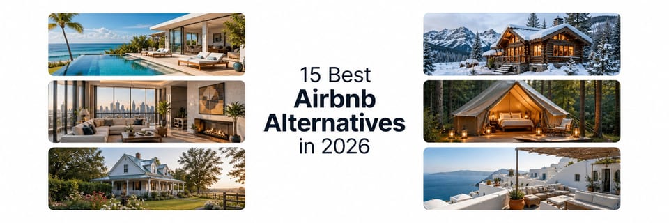 15 Best Airbnb Alternatives in 2026 ($0-Fee Options)