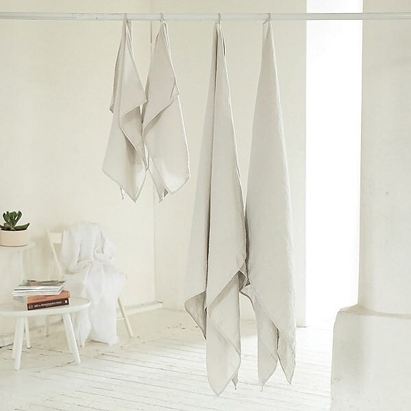 Linen and towels, cleaning, spices, soap, ...