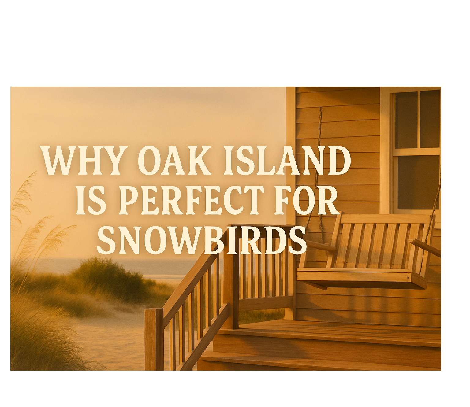 Why Oak Island is a Hidden Gem for Snowbirds (September–May)