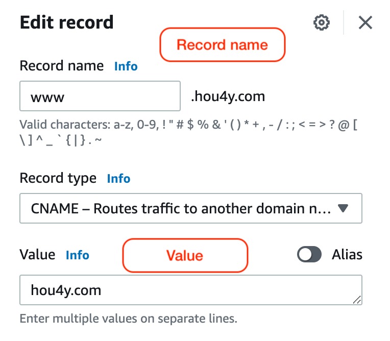 Website domain setup guide