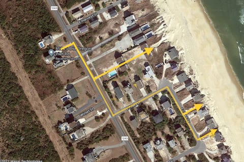 Ways to get to the beach