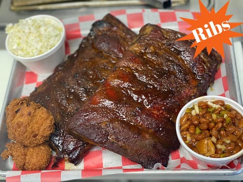 CJ's BBQ + Breakfast (Takeout or Dine in)