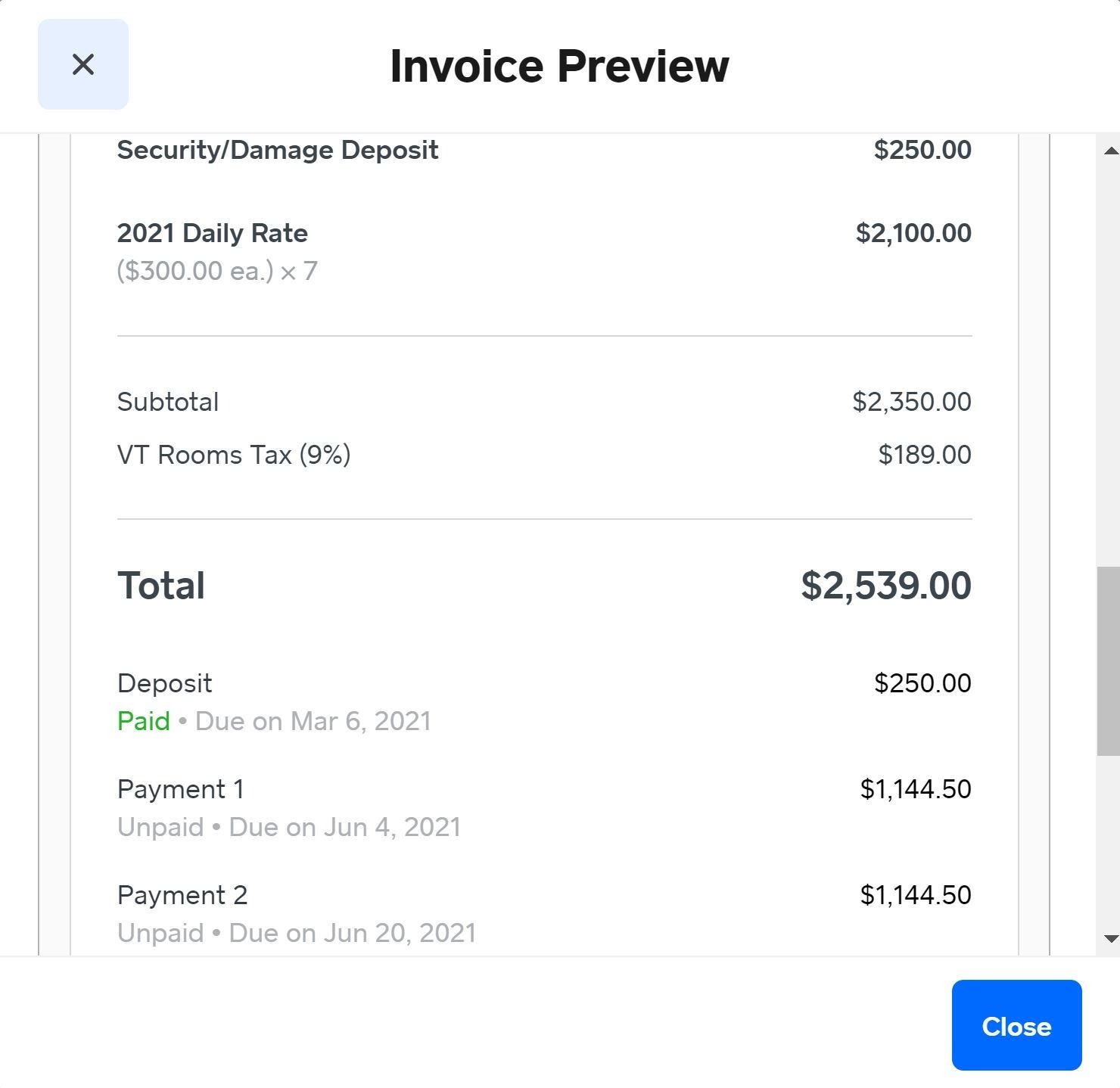 Square Invoicing Updates
