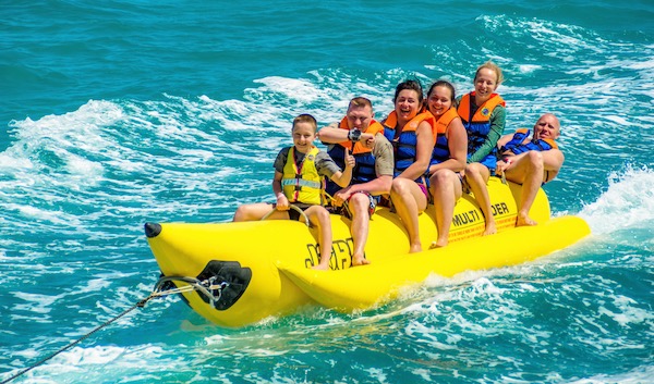 Banana Boat at Belmar Parasail