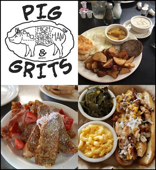 Pig + Grits Barbeque + Southern Cuisine