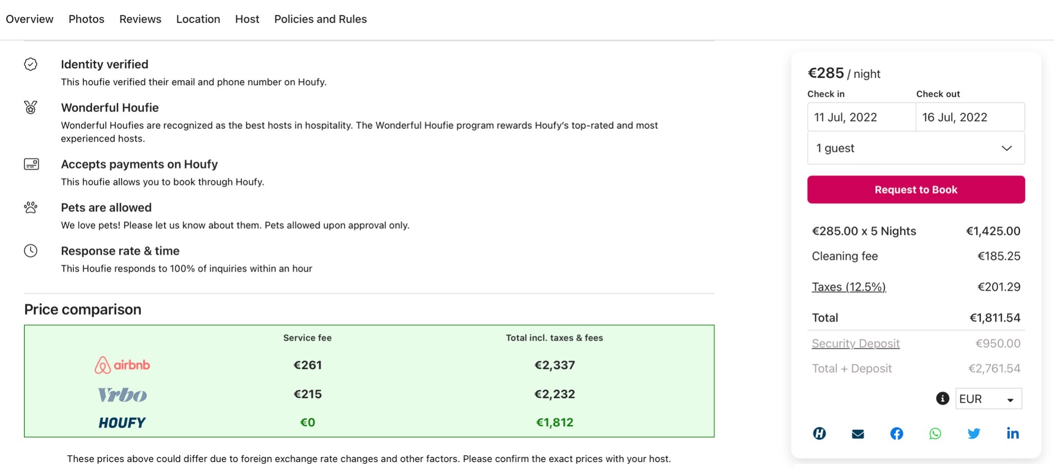 Introducing Houfy Price Comparison: Boost Your Bookings and Revenue