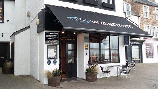 The Waterfront Restaurant located on Anstruther harbour, with fabulous sea views.