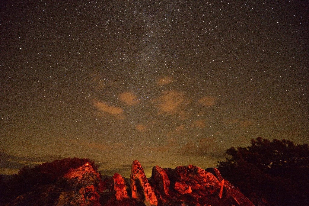 What Light Pollution? Bell Mountain and the Night Sky
