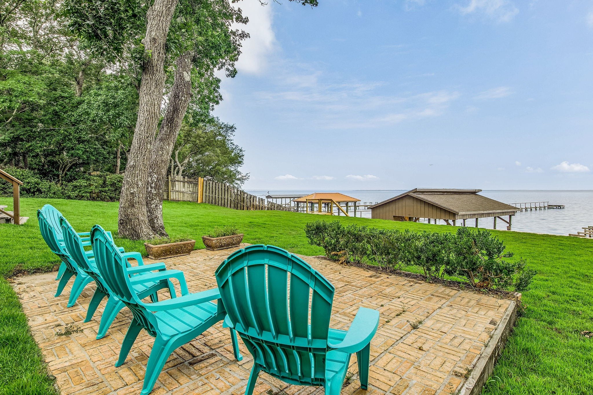 Waterfront vacation rental with private dock