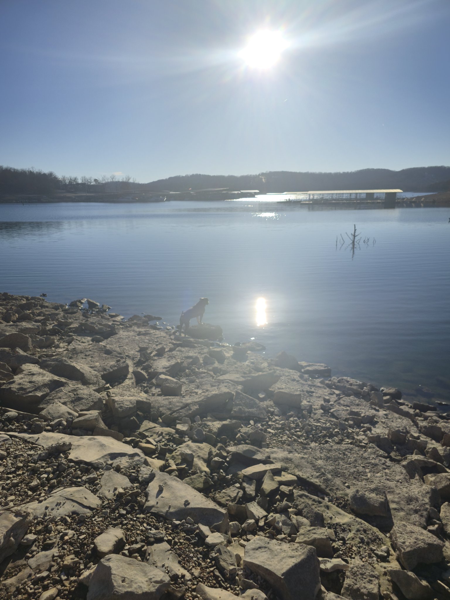 A Peaceful Day at Table Rock Lake on Indian Point