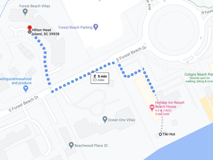 Nearby Beach Access Points