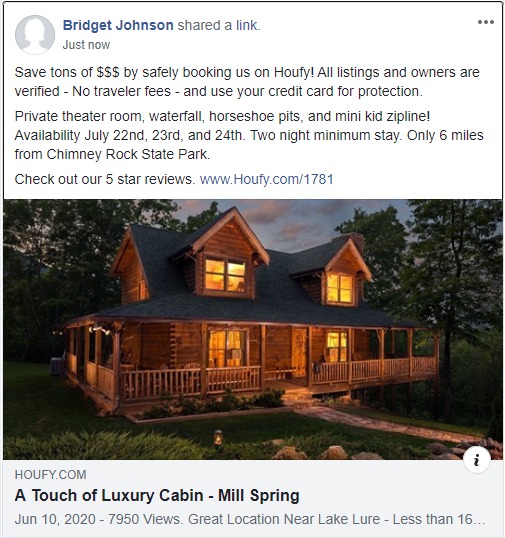 Templates for Yard Sale/Book Direct Group Posts