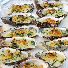 Oysters Rockefeller