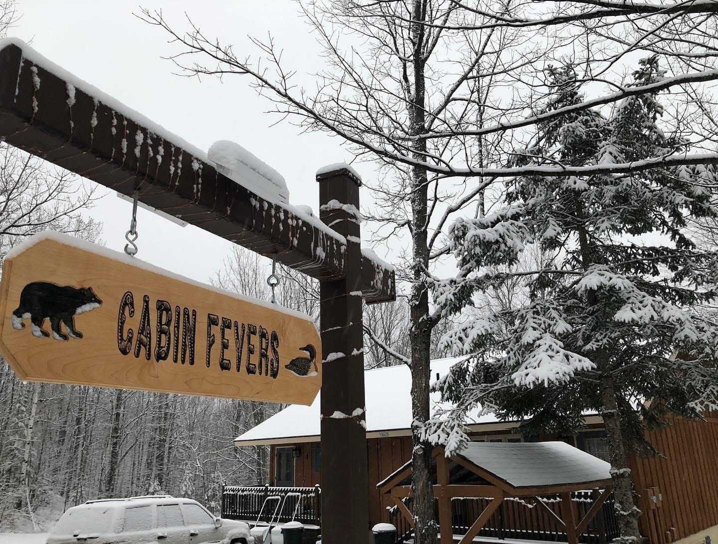 Winter Getaway Near Big Powderhorn & Snowriver | Cozy Sauna Cabin