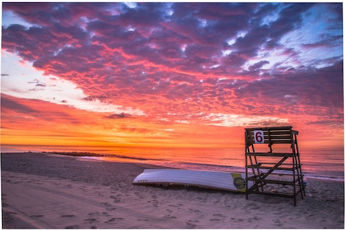 Ocean Grove Beach at Sunrise