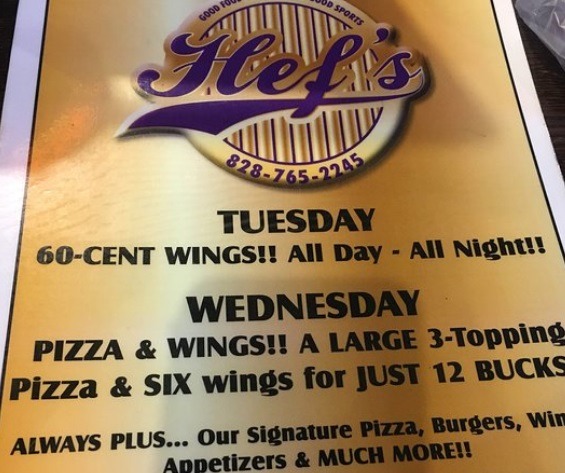 Hef's Sports Bar + Restaurant 