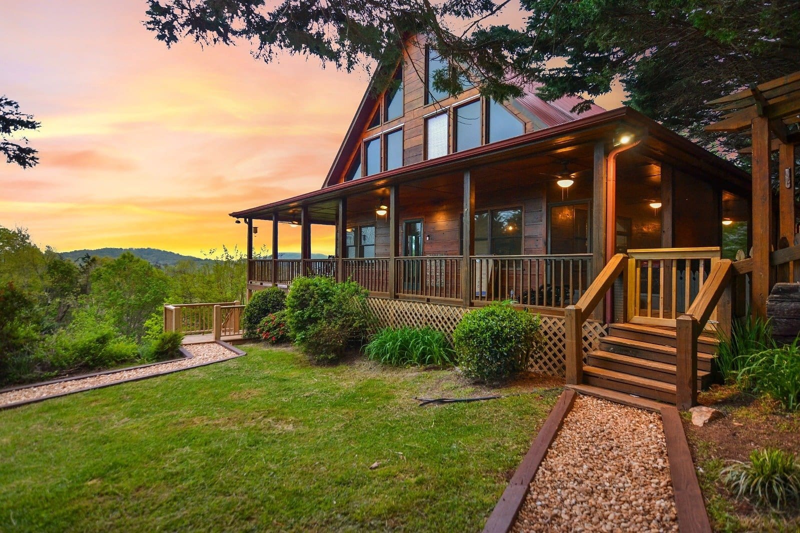 Mountain vacation rentals to escape summer heat