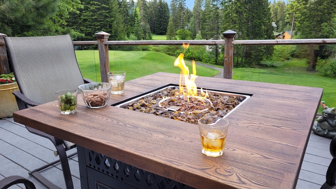 The firepit table