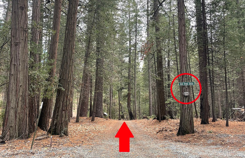 Access to Gold Creek Cabin