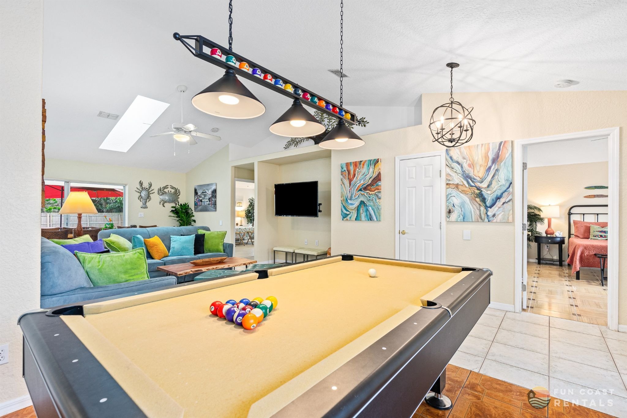 Dog-friendly beach house steps from Flagler Beach, Florida