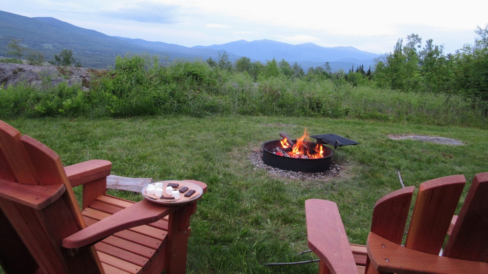 S'mores at the Bray Hill House