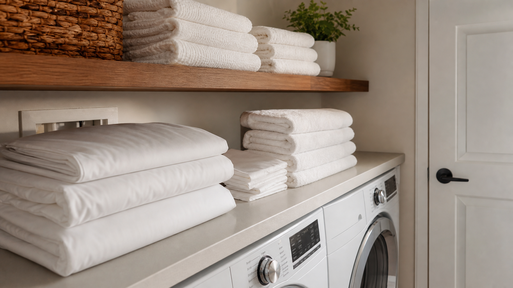 Linen laundry as part of cleaning fee