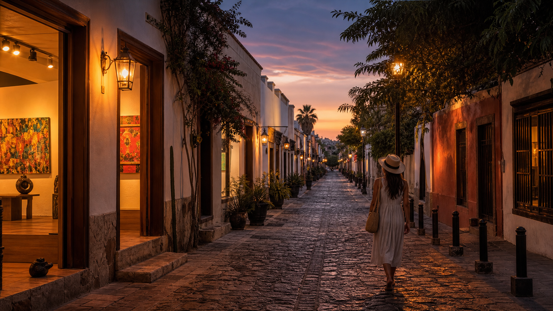 San José del Cabo art district near rentals