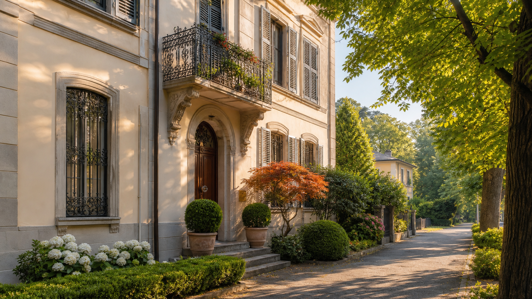 Residential exterior near Monza Park suitable for GP visitors