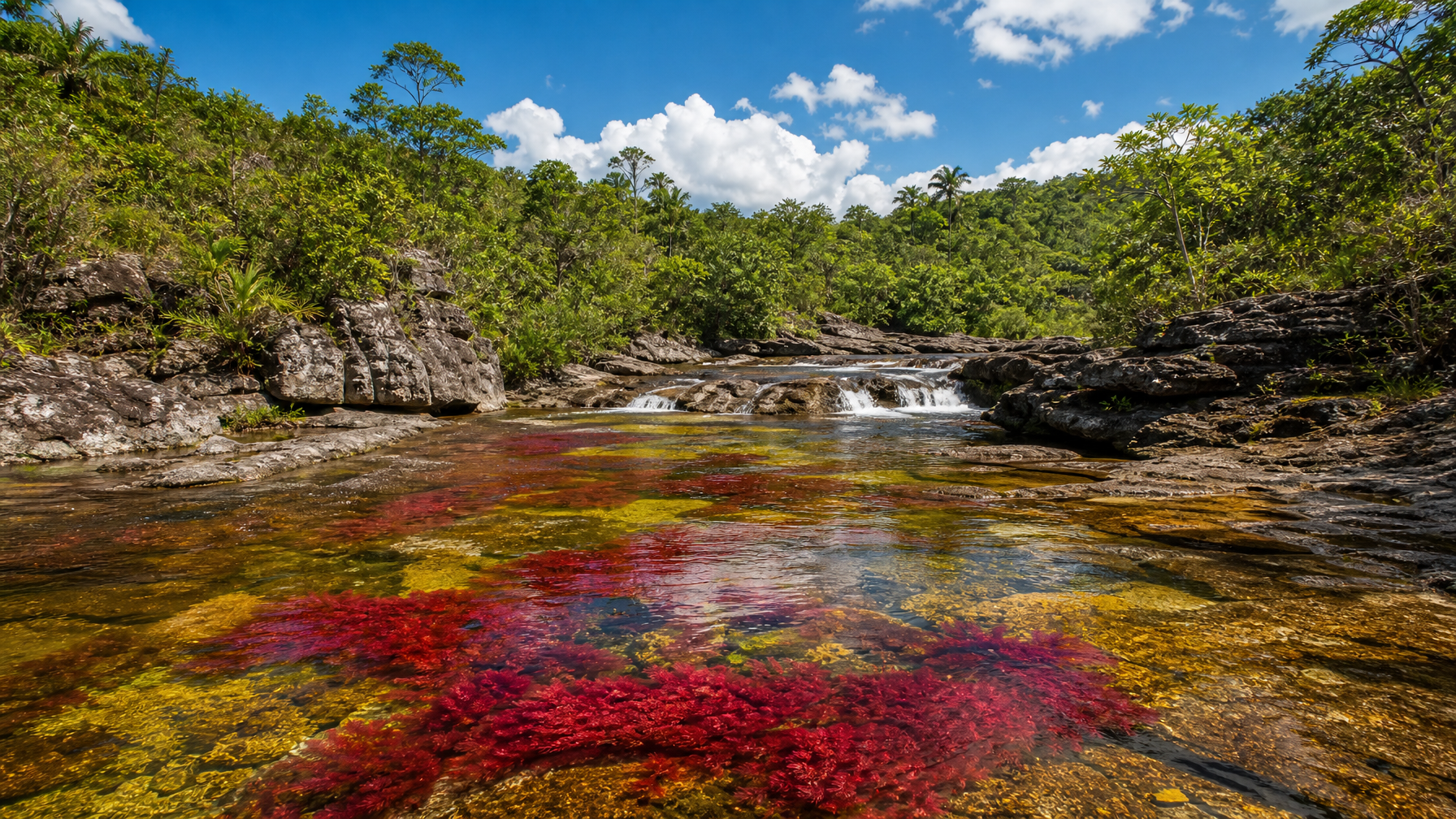 Caño Cristales River of Five Colors Colombia