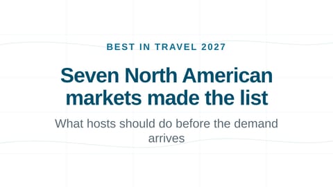Lonely Planet Best in Travel 2027: What It Means for Hosts