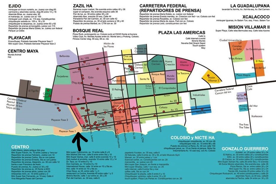 Where is Playacar Phase 1?