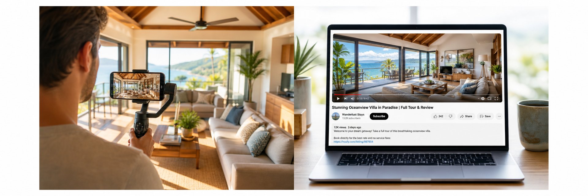 Vacation Rental YouTube Channel: Drive Direct Bookings