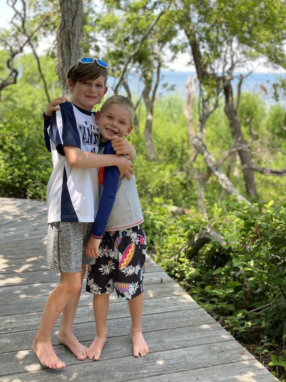Exploring maritime forests with the kids creates special memories.
