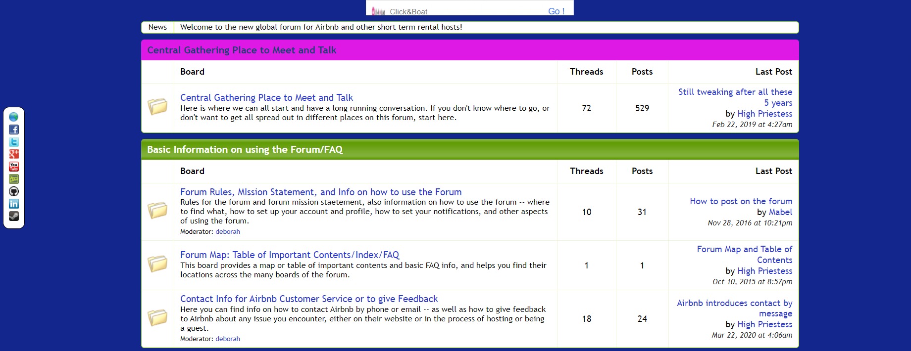 14 Must-follow Vacation Rental Forums for Property Owners